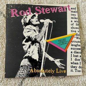 Rod Stewart live- Vinyl